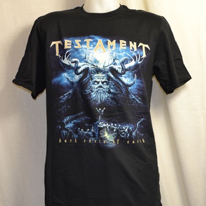 t-shirt testament dark root