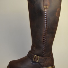 dr martens anistone bkr drak brown crazy horse