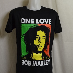 t-shirt bob marley one love