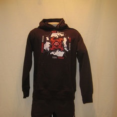 hooded sweater red hot chili peppers bssm