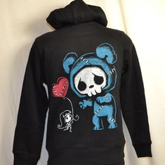 hooded vest akumu a balloon a day 