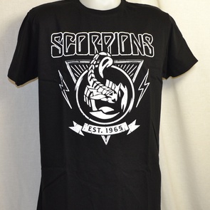 t-shirt scorpions est 1965