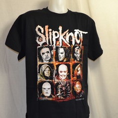 t-shirt slipknot the end so far squares