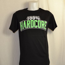 t-shirt hardcore basic groen 