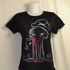 t-shirt dames akumu eaten alive