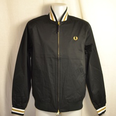 tennis bomber fred perry zwart j1532-102