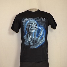 t-shirt iron maiden different world new