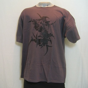 t-shirt sepultura grijs logo