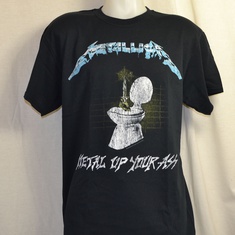 t-shirt metallica metal up your ass 