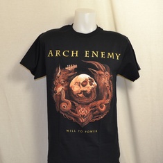 t-shirt arch enemy will to power 
