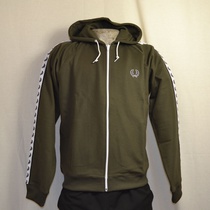 hooded trainingsjack fred perry iris leaf j9520