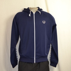 hooded trainingsjack fred perry navy
