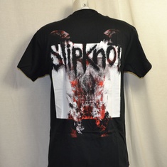 t-shirt slipknot devil logo blur 
