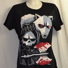 dames t-shirt akumu wolf