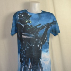 t-shirt star wars death pose 