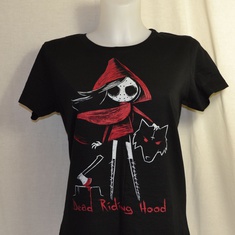 t-shirt akumu dames rood kapje