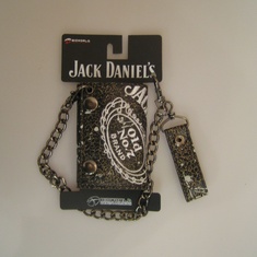 portemonee jack daniels gekraakt leer 