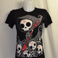 dames t-shirt akumu infernal river