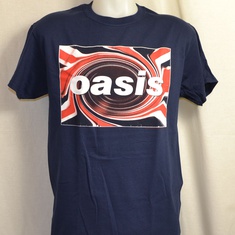 t-shirt oasis union jack 