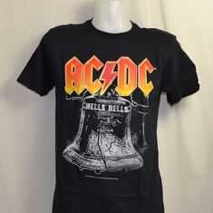 t-shirt acdc hells bells 