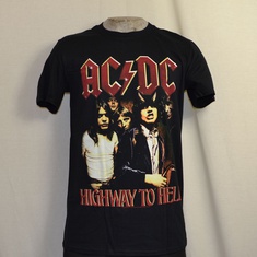 t-shirt acdc highway to hell zwart