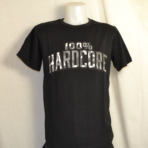 t-shirt hardcore camo logo 