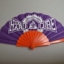 hardcore waaier oranje paars