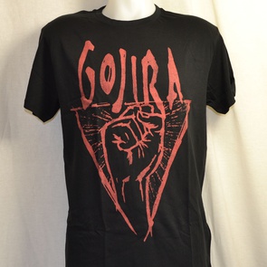 t-shirt gojira power glove