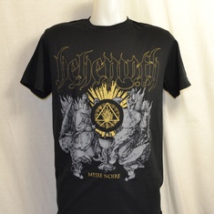 t-shirt behemoth messe noir