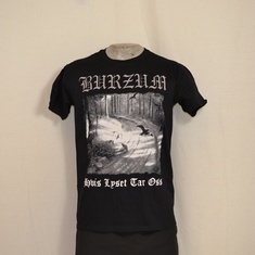 t-shirt burzum hvis luset ta r oss