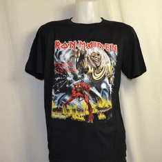 t-shirt iron maiden number high 