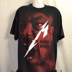 t-shirt metallica hard wired 