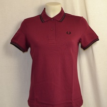 dames polo fred perry g3600-a27 twany port