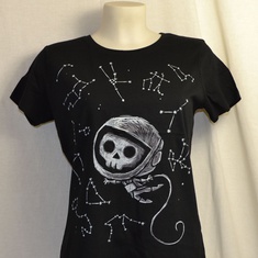 dames t-shirt akumu lonely galaxy