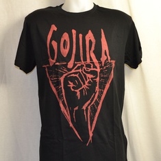 t-shirt gojira power glove