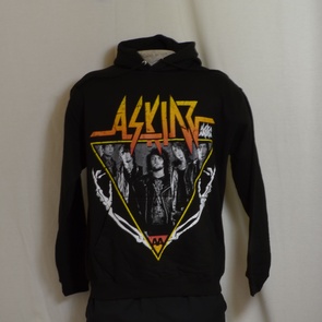 hooded sweater asking alexandria skeleton arms