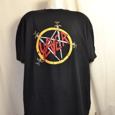 t-shirt slayer pentagram 