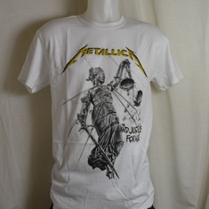 t-shirt metallica justice wit 