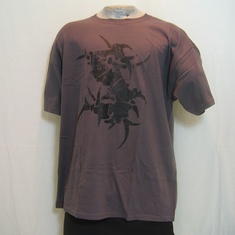 t-shirt sepultura grijs logo