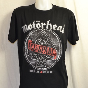 t-shirt motorhead ace of spades red 