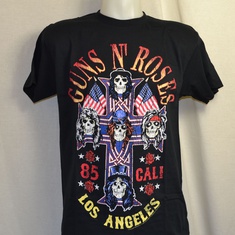 t-shirt guns and roses cali 1985