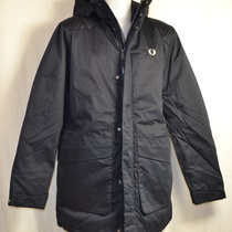 fred perry parka navy j7513-608