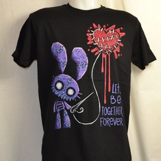 t-shirt akumu lets be together forever