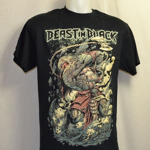 t-shirt beast of black monster of rage 