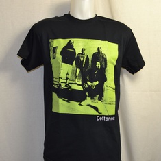 t-shirt deftones green 