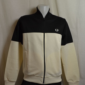 trainingsjack fred perry j3530-102 zwart 