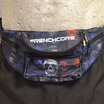 heuptas frenchcore skulls zwart