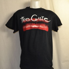t-shirt the cure kiss me 
